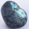 Labradorite Heart Palm Stone, Transformation, Higher Realm Connection - Image 4