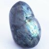 Labradorite Heart Palm Stone, Transformation, Higher Realm Connection - Image 5