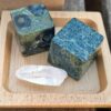 Kambaba Jasper Cube Duo Set of 2 Meditation Set Grounding Set Free Gifts