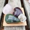 Ultimate Crystal Heart Healing Set plus Gifts Rose Quartz Heart Rubellite Heart - Image 5