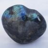 Labradorite Heart Palm Stone, Transformation, Higher Realm Connection - Image 6