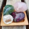 Ultimate Crystal Heart Healing Set plus Gifts Rose Quartz Heart Rubellite Heart - Image 9
