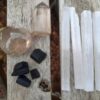 Home Clearing and Protection Crystal Set- Smoky Quartz- Selenite-Black Tourmaline - Image 2