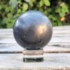 Shungite w/ Pyrite Sphere, EMF Protection, Purification, Clearing, Confidence - Image 5