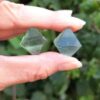Natural Fluorite Octahedron Duo, Diamonds, Platonic Solids, Sacred Geometry - Image 7