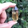 Smoky Citrine & Crystal Clear Quartz Double Terminated Wand Duo, Amplified Prosperity - Image 9