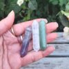 *DISCOUNTED* Double Terminated Wand Trio, Amethyst, Clear Quartz, Green Aventurine - Image 3