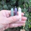 *DISCOUNTED* Double Terminated Wand Trio, Amethyst, Clear Quartz, Green Aventurine - Image 8