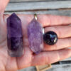 Amethyst Lovers’ Combo, Generator, Double TerminatedWand, Sphere, Spiritual Awareness, Source Connection, Balancing, Healing, Peaceful Sleep - Image 5