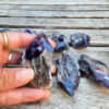 Natural Raw Amethyst Point L, Spiritual Awareness, Source Connection, Peaceful - Image 6