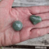Green Aventurine Sphere & Heart Duo, Abundance, Luck, Full Potential, Vitality, Growth - Image 8