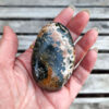 Ocean Jasper Palm Stone, Happiness, Joy, Uplifting, Healthier Habits - Image 4