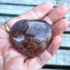 Ocean Jasper Heart, Happiness, Joy, Uplifting, Healthier Habits, Palm Stone - Image 3