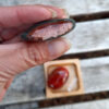 Ocean Jasper Heart & Carnelian Palm Stone Set, Happiness, Joy, Creativity, Motivation - Image 8