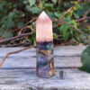 Fluorite Generator & Octahedron Combo, Soul Purpose, Intuition, Clarity, Truth