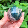 Ocean Jasper Sphere, Happiness, Joy, Uplifting, Healthier Habits, Release - Image 2