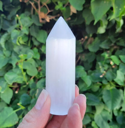 Selenite Generator M / Point / Tower, Higher Realm Connection, Peace, Clearing