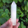 Selenite Generator S / Point / Tower, Higher Realm Connection, Peace, Clarity, Clearing - Image 4