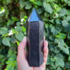Black Tourmaline Generator / Point / Tower, Protection, Vitality, Stability - Image 9