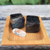 Blue Tiger’s Eye Cube Duo M, Set of 2, Meditation Set, Manifestation, Intuition