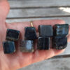 Blue Tiger’s Eye Cube Duo M, Set of 2, Meditation Set, Manifestation, Intuition - Image 7