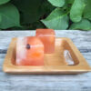 Carnelian Cube Duo S, Vitality, Motivation, Courage, Confidence, Meditation Set - Image 4