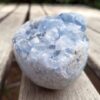 Celestite Raw Cluster Egg / Geode in Matrix, Angelic Connection, Calming, Uplifting - Image 10