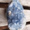Celestite Raw Cluster Egg / Geode in Matrix, Angelic Connection, Calming, Uplifting - Image 2