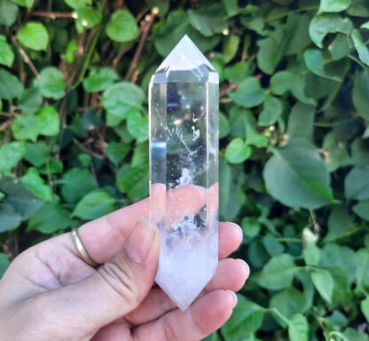 Clear Quartz Double Terminated Wand / Point, DT, Amplification, Mental Clarity