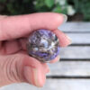 Charoite Sphere Set, Inner Strength, Psychic Protection, Natural Gifts, Transformation - Image 4