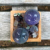 Fluorite Sphere Duo, Soul Purpose, Intuition, Clarity, Source Connection + Gifts - Image 5