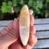 Moonstone Crescent Moon w/ Blue Flash, Soothing, Intuition, Calm, Stress Relief - Image 5