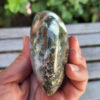 Ocean Jasper Heart, Happiness, Joy, Uplifting, Healthier Habits, Palm Stone - Image 5