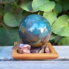Ocean Jasper Sphere, Happiness, Joy, Uplifting, Healthier Habits, Release