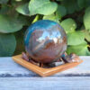 Ocean Jasper Sphere, Happiness, Joy, Uplifting, Healthier Habits, Release - Image 4