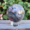 Ocean Jasper Sphere, Happiness, Joy, Uplifting, Healthier Habits, Release - Image 9