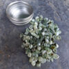 Prehnite w/ Epidote Chip Stones Lot, Gridding, Crafting, Gifting, Intuition, Success