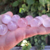 Rose Quartz Sphere Duo, Set of 2, Meditation Set, Heart Set, Self Love, Free Gifts - Image 6