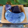 Sweet Dreams Combo, Sodalite Moon, Amethyst Pyramid, Lepidolite Tumble, Peace - Image 2