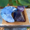 Sweet Dreams Combo, Sodalite Moon, Amethyst Pyramid, Lepidolite Tumble, Peace - Image 10