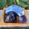 Sweet Dreams Combo, Sodalite Moon, Amethyst Pyramid, Lepidolite Tumble, Peace - Image 9