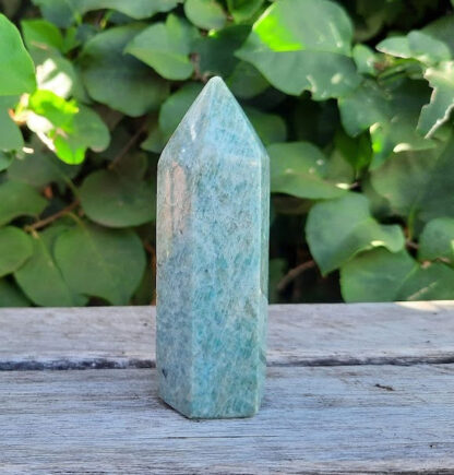 Amazonite Generator / Point / Tower, Communication, Good Luck, Success, Peace