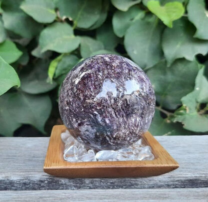Charoite Sphere L, Inner Strength, Psychic Protection, Natural Gifts, Path Guide
