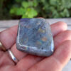 Labradorite Mini Palm Stone, Purple Flash, Higher Realms, Transformation - Image 2