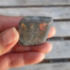 Labradorite Mini Palm Stone, Purple Flash, Higher Realms, Transformation - Image 6