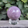 Rare Lavender Rose Quartz Sphere, Love, Strength, Courage, Uplifting, Balancing - Image 2