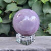 Rare Lavender Rose Quartz Sphere, Love, Strength, Courage, Uplifting, Balancing - Image 5