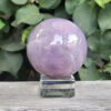 Rare Lavender Rose Quartz Sphere, Love, Strength, Courage, Uplifting, Balancing - Image 6