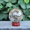 Ocean Jasper Sphere, Happiness, Joy, Uplifting, Healthier Habits, Release