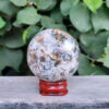Ocean Jasper Sphere, Happiness, Joy, Uplifting, Healthier Habits, Release - Image 5